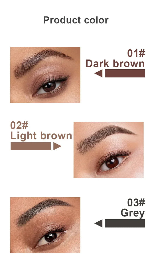 TattooTint Brow:A waterproof, peel‑off eyebrow gel tint that stains skin and hairs for up to three days of natural, defined brows—or freckles—without smudging.